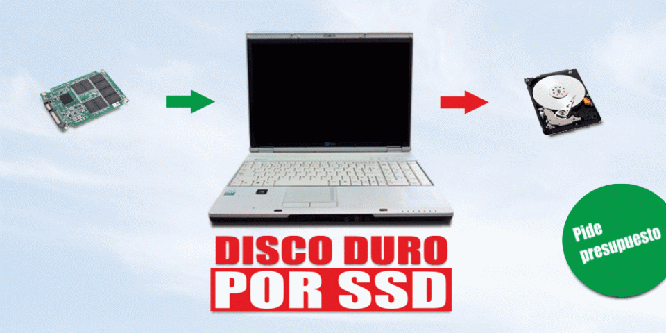 Cambio de disco duro por SSD